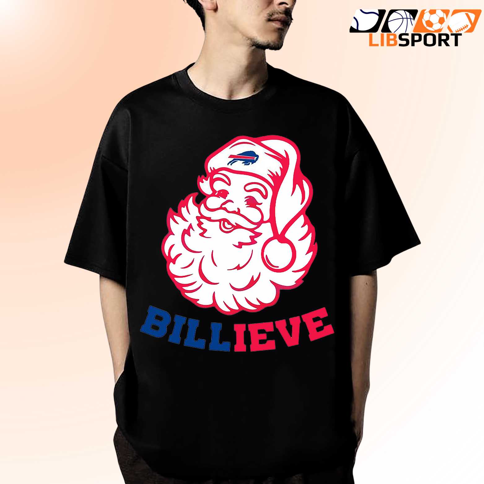 Buffalo Bills Santa Billive T Shirt, Christmas Football Tee, Unisex Shirt